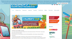 Desktop Screenshot of childrenstour.it